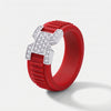 AELIA Flex Ring in Pompeii Red