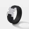 AELIA Flex Ring in Vesuvius Black