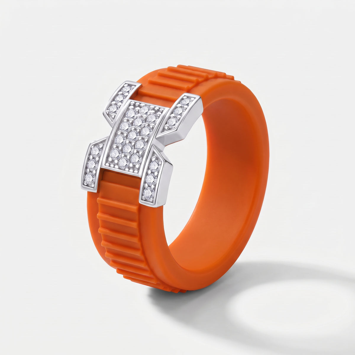 AELIA Flex Ring in Etna Orange