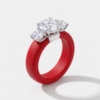 CAPITOLINE Flex Ring in Pompeii Red