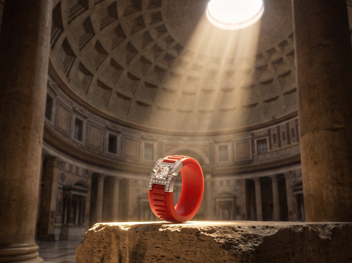PANTHEON Flex Ring under the light of a Roman dome