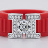 PANTHEON Flex Ring, moissanite close-up video