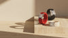 PANTHEON rings on travertine in late-afternoon sunlight