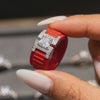 PANTHEON Flex Ring in Pompeii Red, macro video
