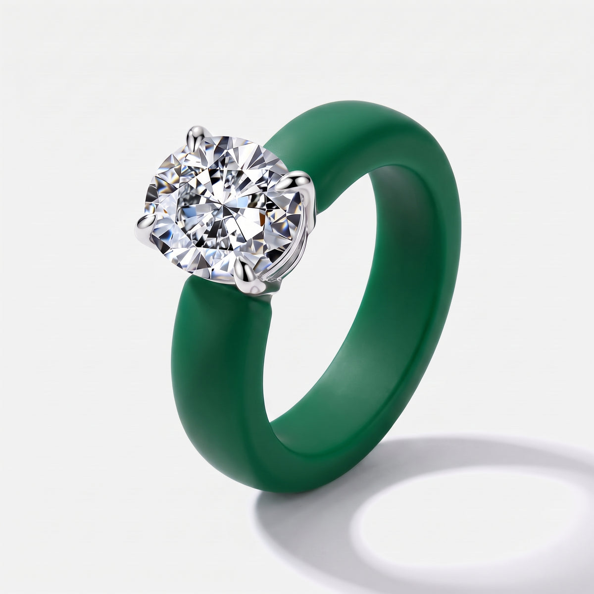 SABINA Flex Ring in Aventine Green